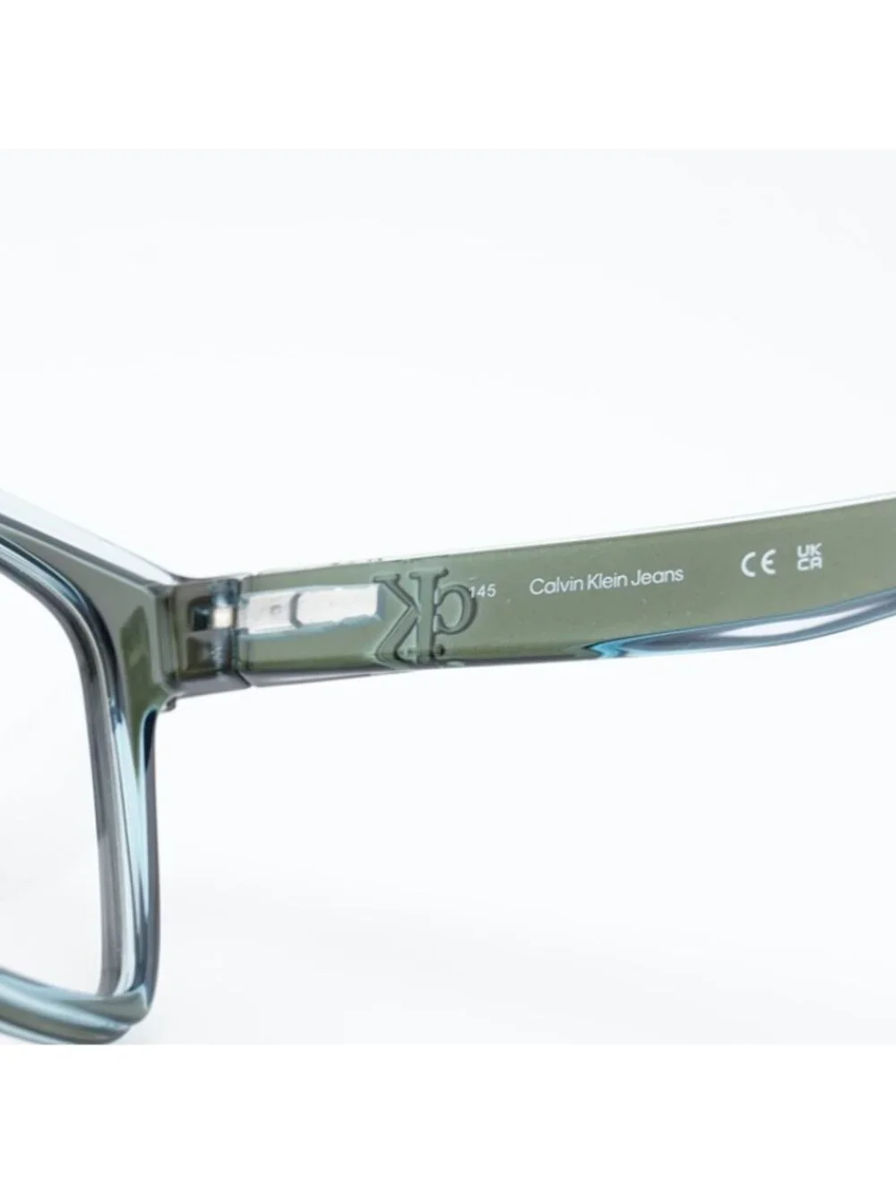 Calvin Klein Jeans CKJ24619 300 Eyeglasses Green 53mm Square Frame